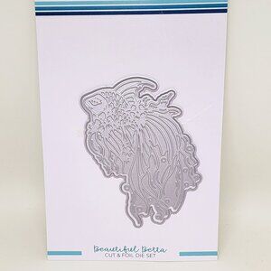 Trinity Stamps Beautiful Betta  CUT & HOT FOIL DIE SET